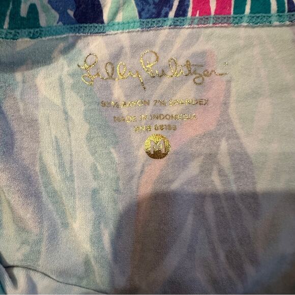 Lilly Pulitzer‎ Sophie Multicolor Light As A Feather UPF+ 50 3/4 Sleeve Dress M - Picture 6 of 14